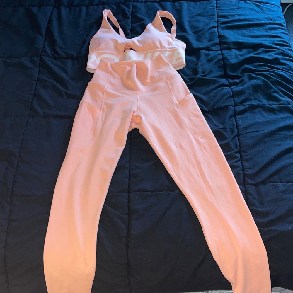 Nike Peach Jumpsuit